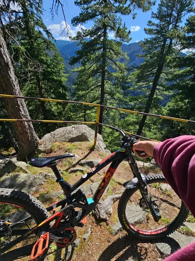 Tihomir mountain biking