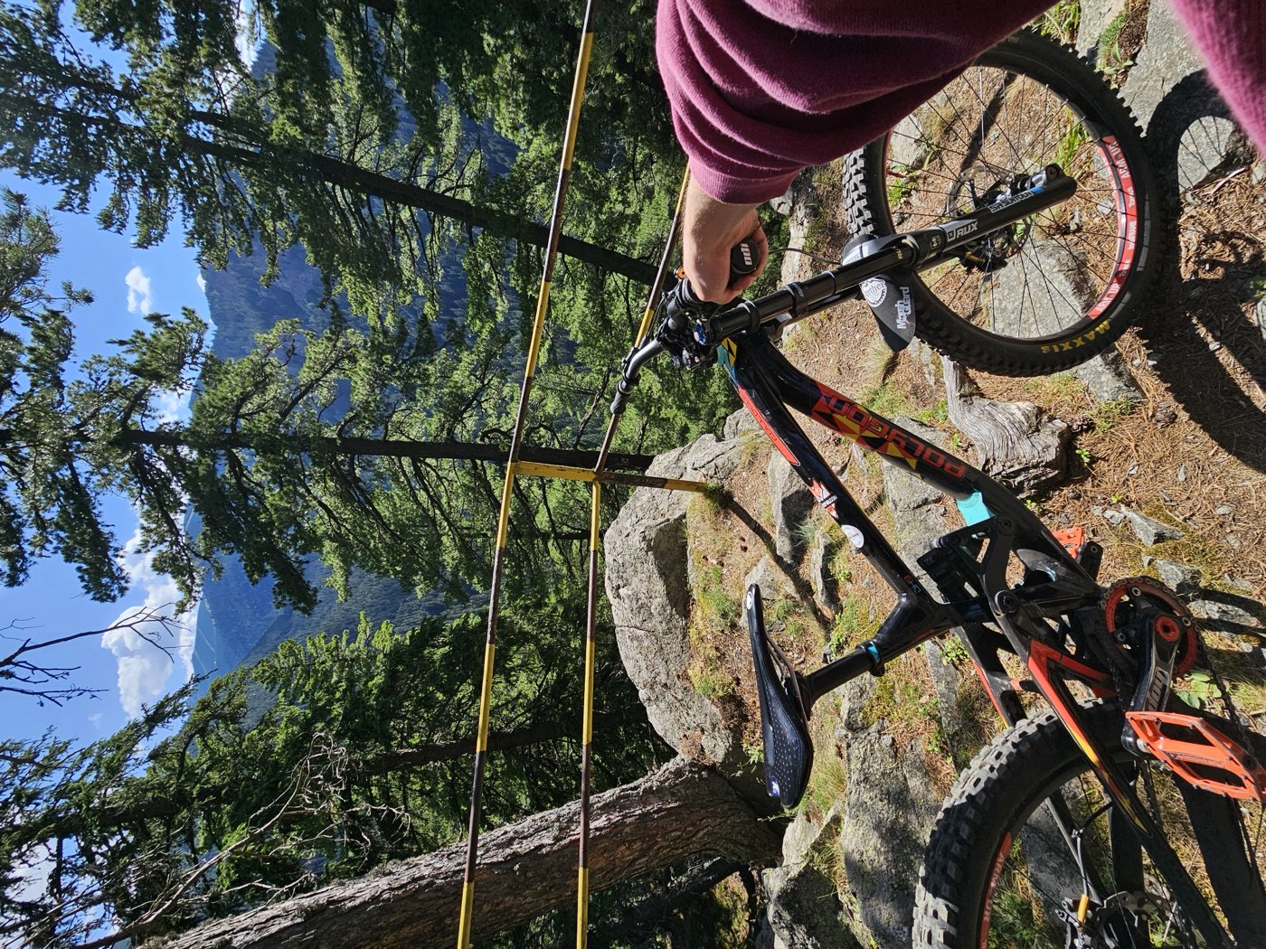 Tihomir mountain biking